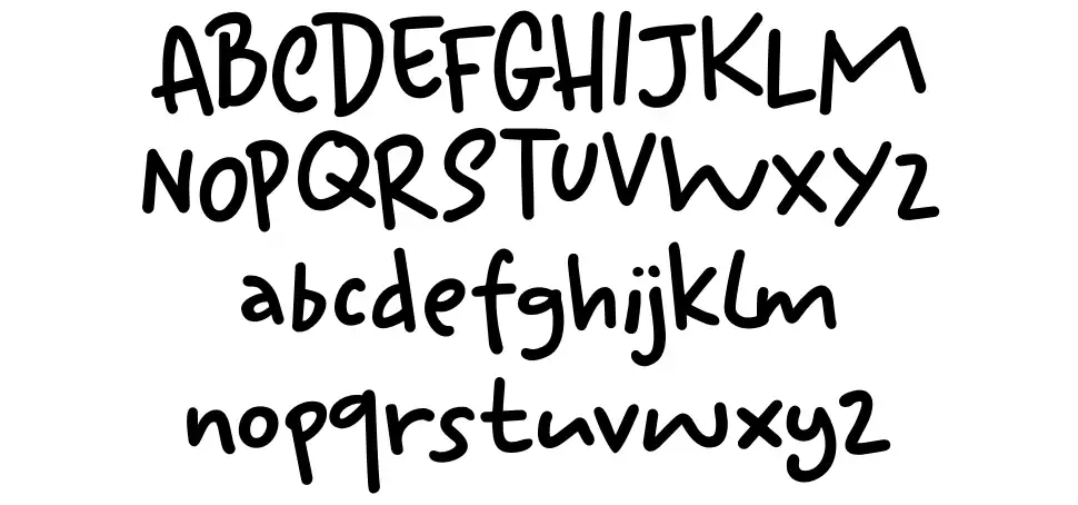 Ketimunfont specimens