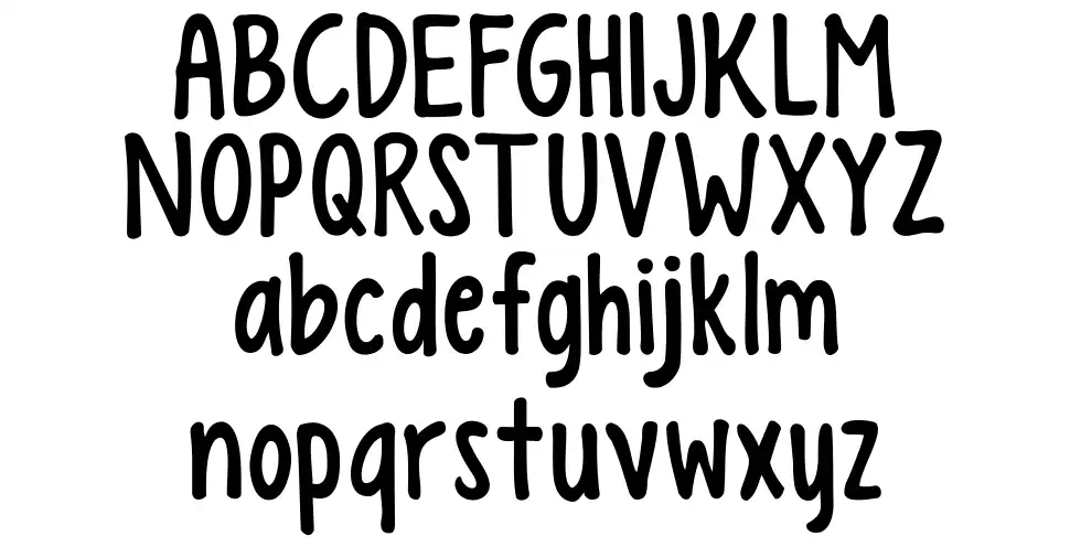 KG Empire of Dirtfont specimens