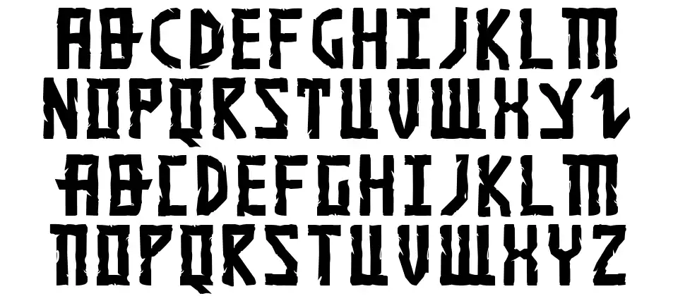Khazad-Dumfont specimens