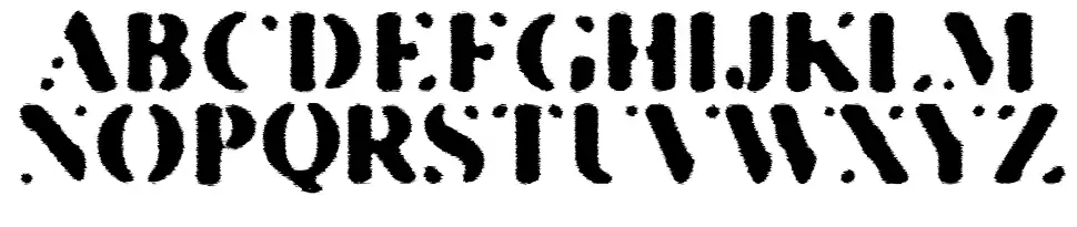 Kill The Hippiesfont specimens