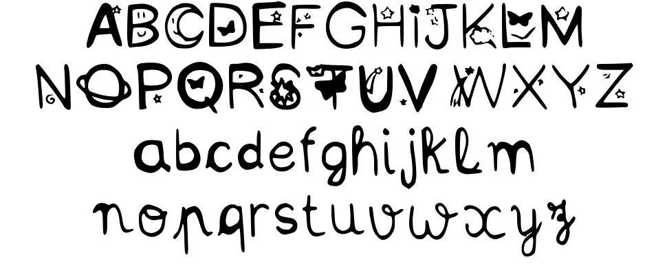 Kittystufffont specimens