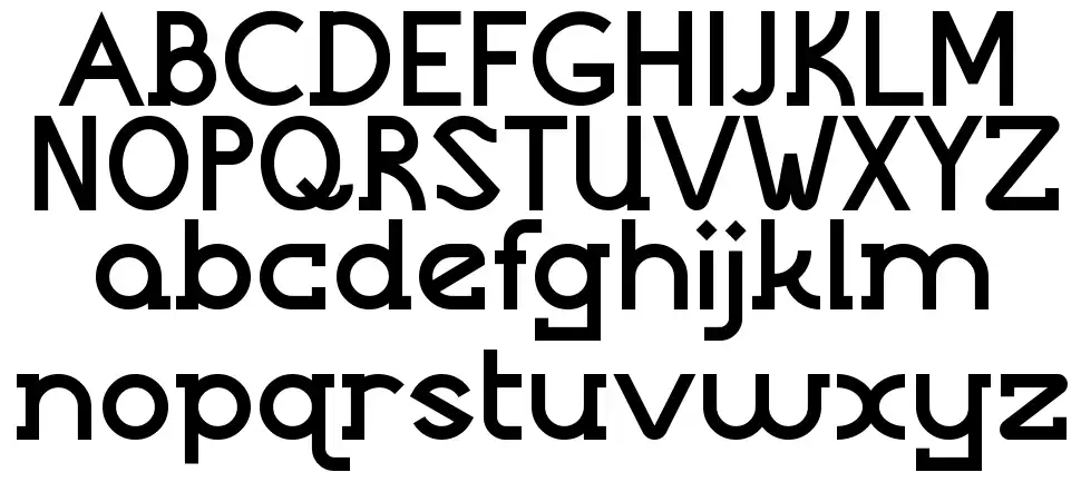 Korokfont specimens