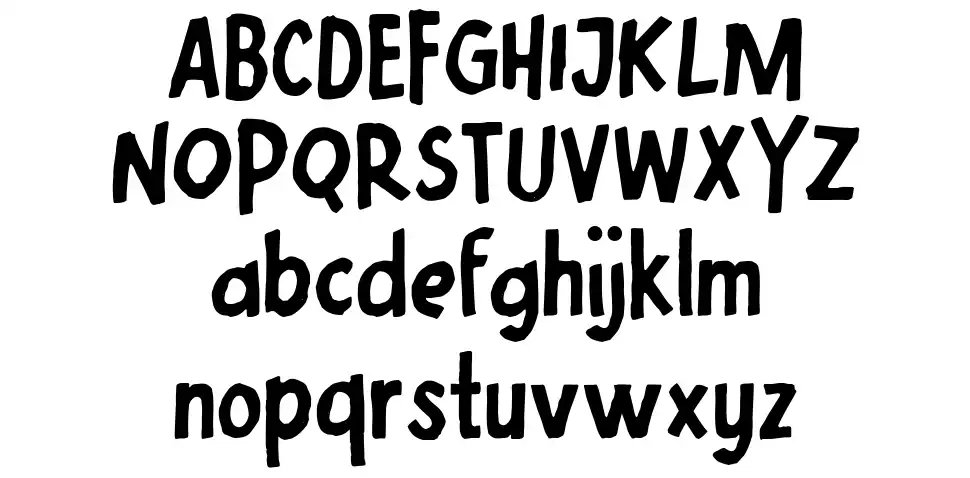 Kosmikfont specimens