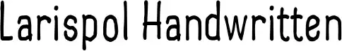Larispol Handwritten