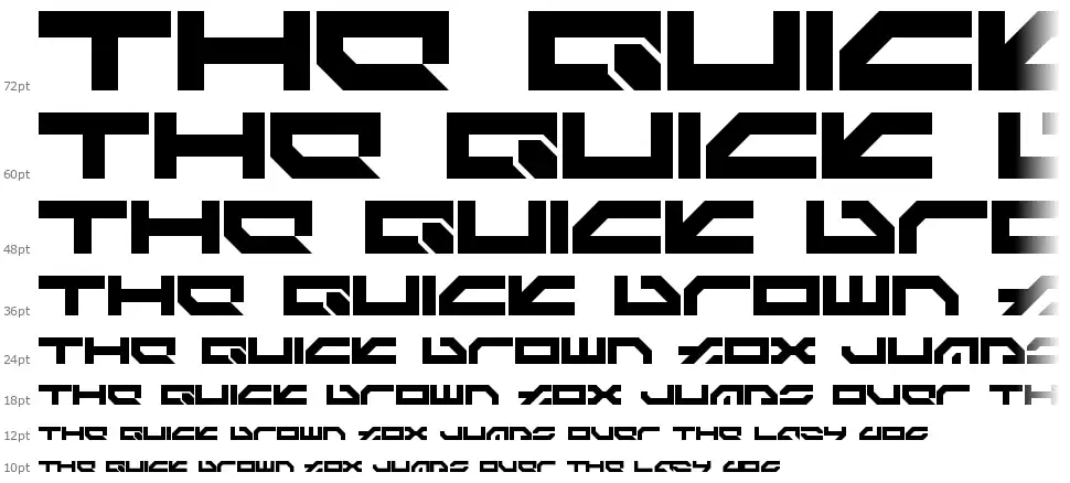 LDR#8font waterfall