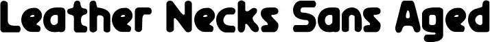 Leather Necks Sans Aged