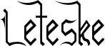 Leteske