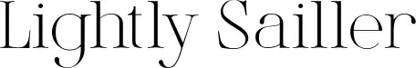 Lightly Sailler