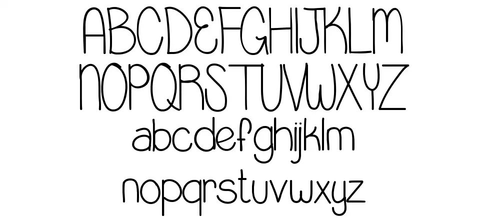 Little Miss Prissfont specimens