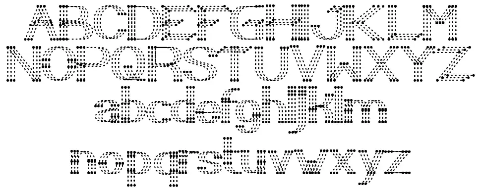 Little Rainy Dayfont specimens