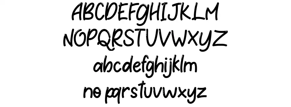 Littlecandyfont specimens