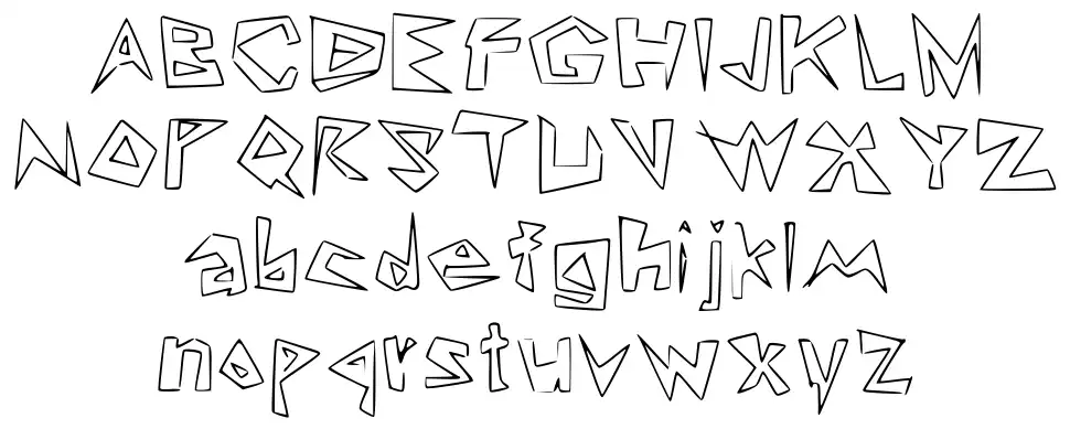 Lookin' Like Diamondsfont specimens