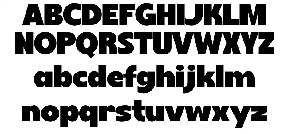 Lotek Vzory písma Lotekfont specimens