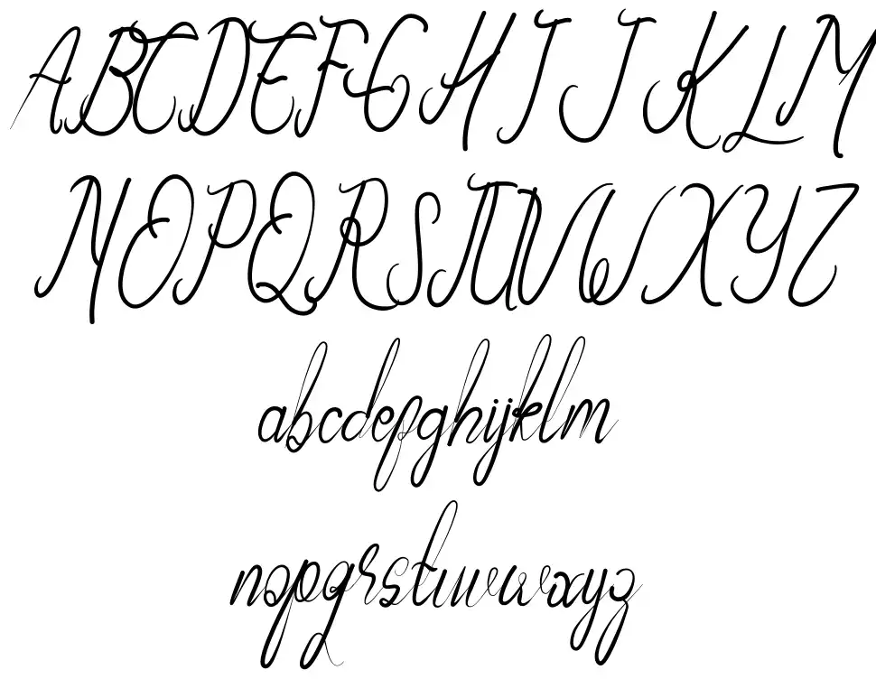 Love Believingfont specimens