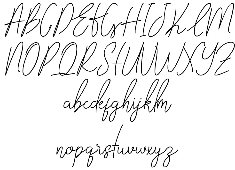 Love Earthfont specimens