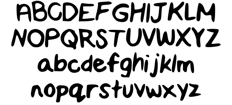 Maddie Scriptfont specimens