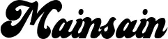 Mainsain