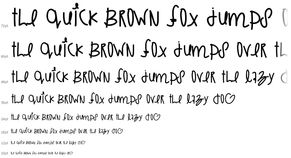 Maxs Dreamlandfont waterfall