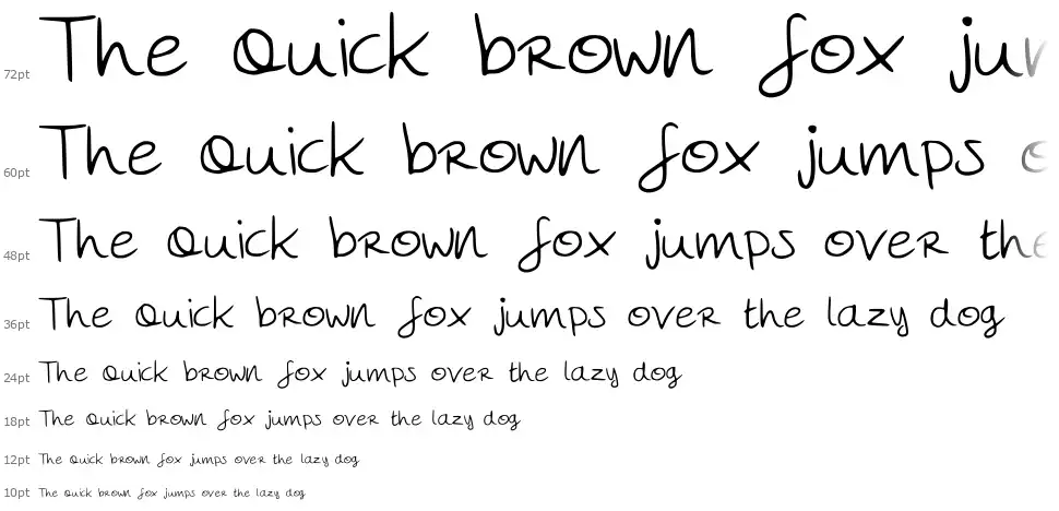 Megs Handfont waterfall