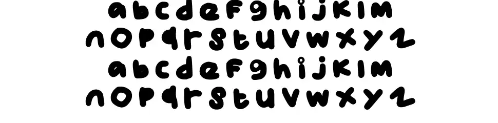Messfont specimens