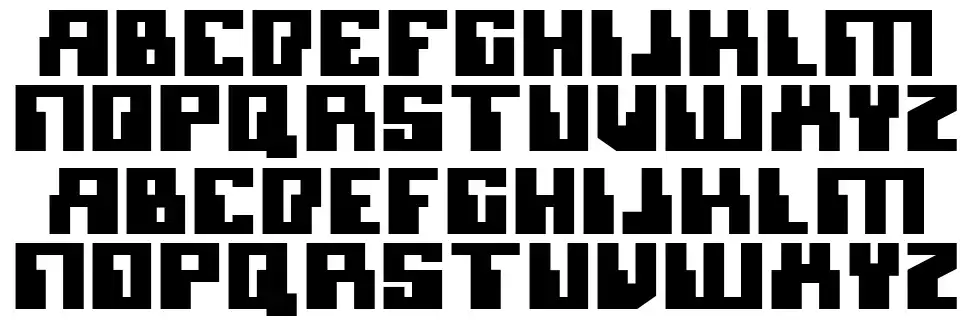 Micronianfont specimens