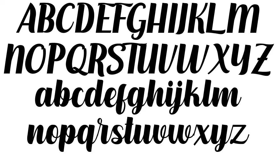 Miliardfont specimens
