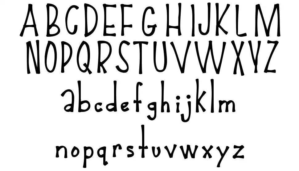 Mix Bamboofont specimens