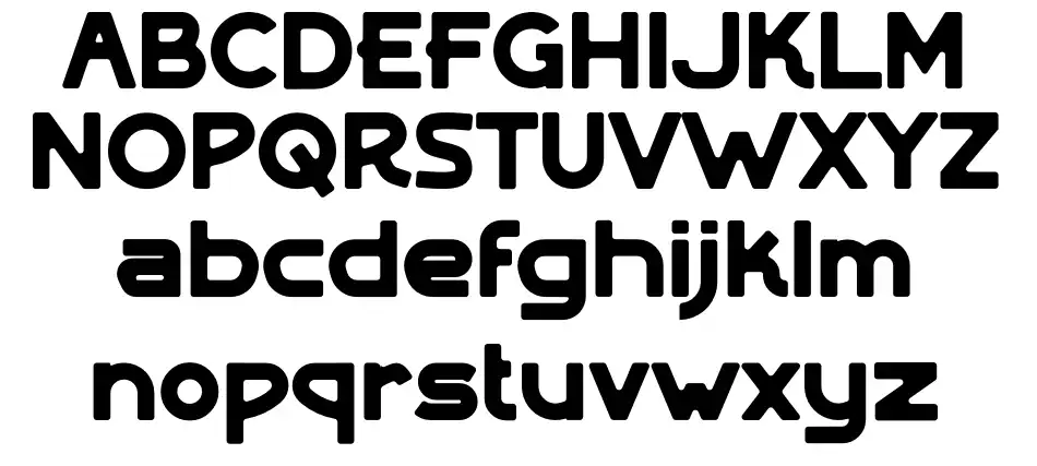 Mobielfont specimens