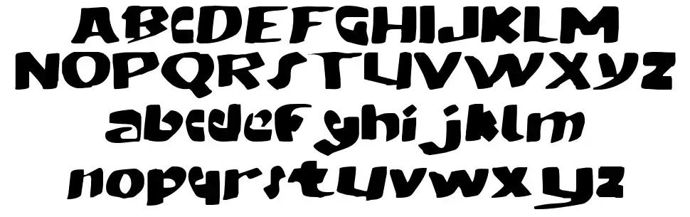 Modern Hand Frakturfont specimens