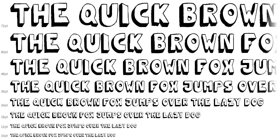 Mono2poserfont waterfall