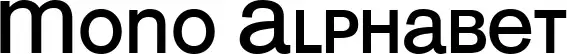 Mono Alphabet
