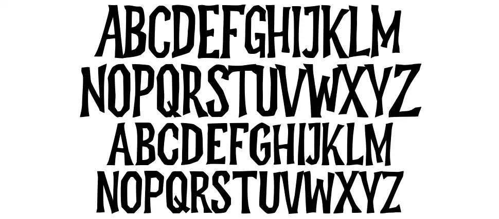 Monstafallerfont specimens