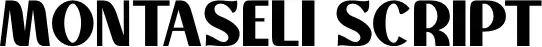 Montaseli Script