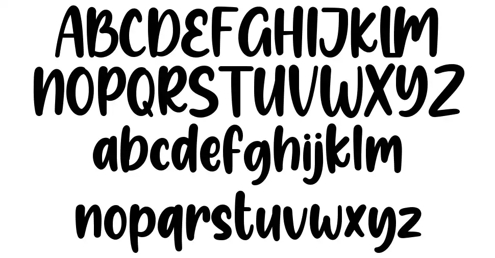 Moody Babefont specimens