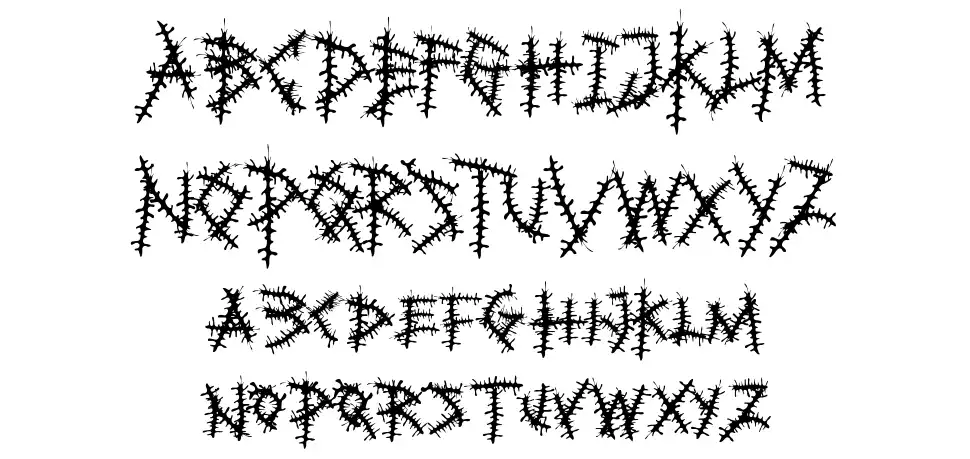 Moral Impactfont specimens