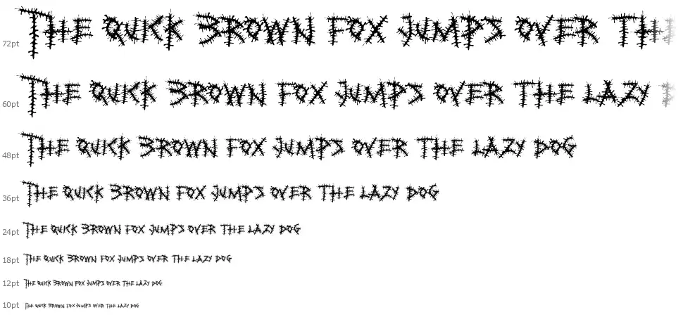 Moral Impactfont waterfall