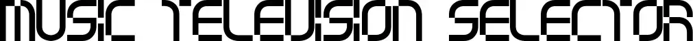 Music Television Selector