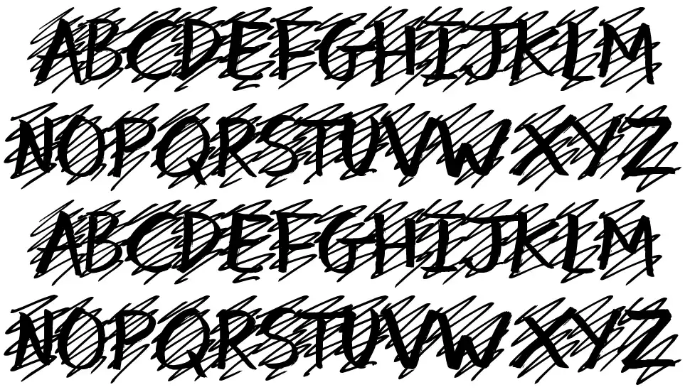 My Mistakefont specimens