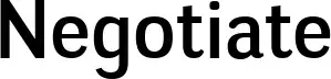 Negotiate