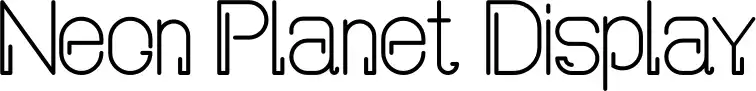 Neon Planet Display