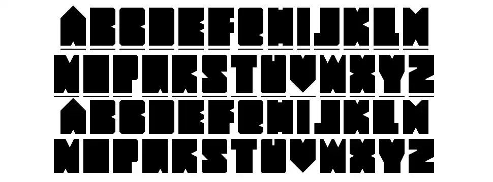 New Wave 2009font specimens