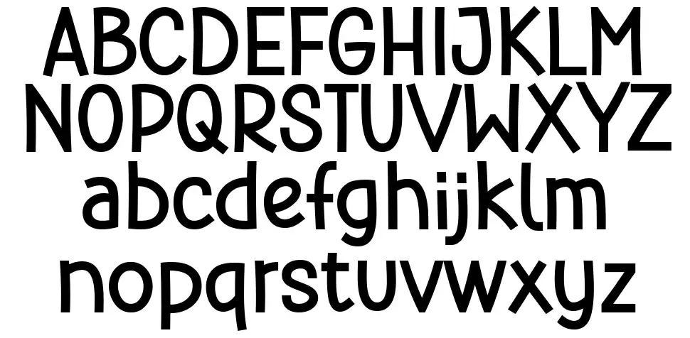 Ningst Lovely Teacherfont specimens