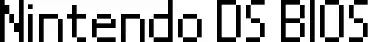Nintendo DS BIOS