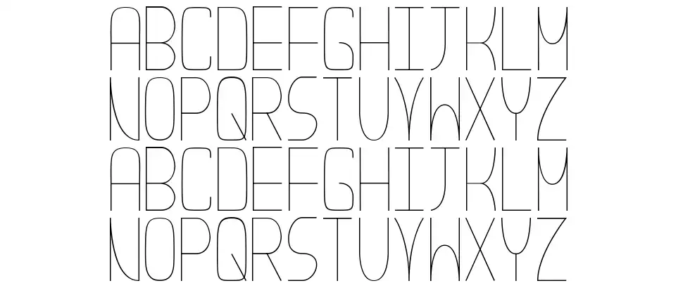Nouveau Fontduefont specimens