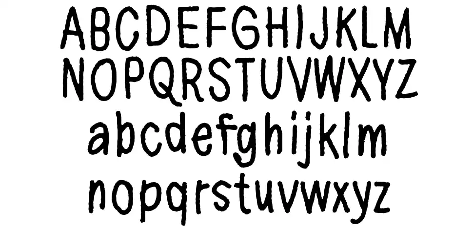 Now your conscience is clearfont specimens