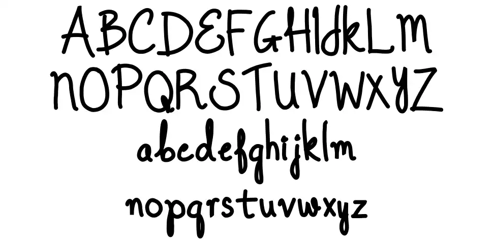 Once Upon A Dreamfont specimens