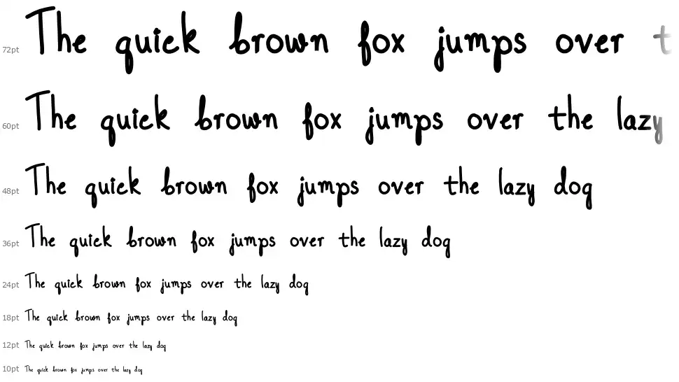Once Upon A Dreamfont waterfall