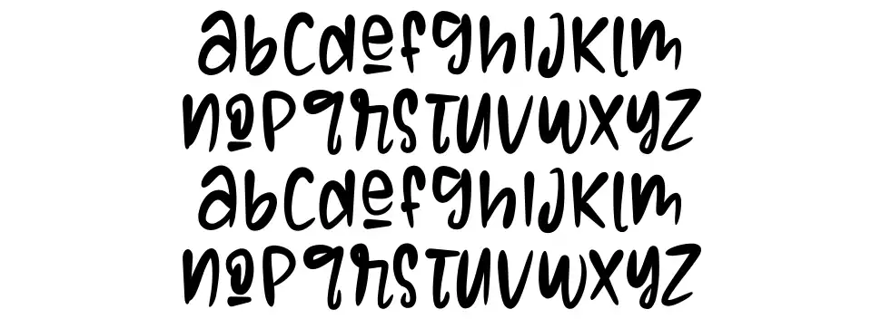 Onecraftfont specimens