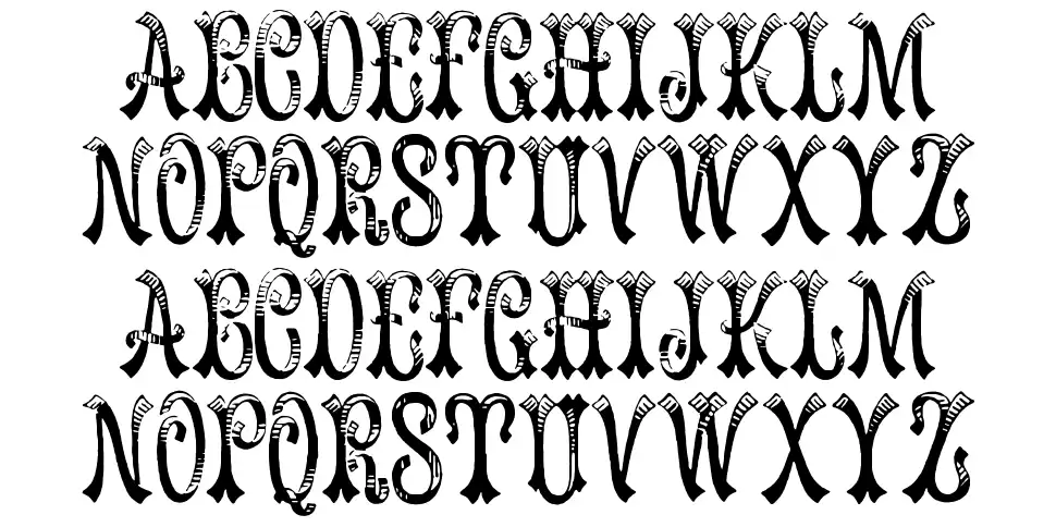 Ornamented, No. 1056font specimens
