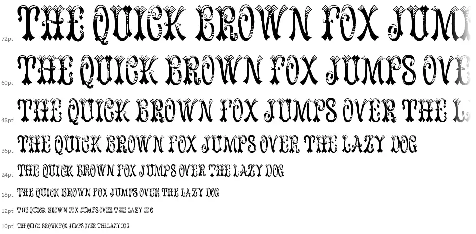Ornamented, No. 1056font waterfall